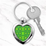 Abstract pattern geometric backgrounds  Key Chain (Heart) Front