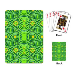 Abstract Pattern Geometric Backgrounds  Playing Cards Single Design (rectangle) by Eskimos