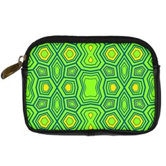 Abstract Pattern Geometric Backgrounds  Digital Camera Leather Case by Eskimos