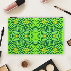 Abstract Pattern Geometric Backgrounds  Cosmetic Bag (large) by Eskimos