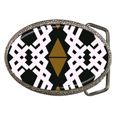 Abstract Pattern Geometric Backgrounds  Belt Buckles by Eskimos