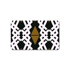 Abstract Pattern Geometric Backgrounds  Magnet (name Card) by Eskimos