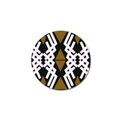 Abstract Pattern Geometric Backgrounds  Golf Ball Marker by Eskimos