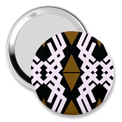 Abstract Pattern Geometric Backgrounds  3  Handbag Mirrors by Eskimos