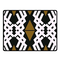 Abstract Pattern Geometric Backgrounds  Double Sided Fleece Blanket (small)  by Eskimos