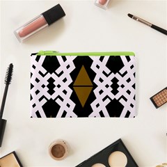 Abstract Pattern Geometric Backgrounds  Cosmetic Bag (xs) by Eskimos