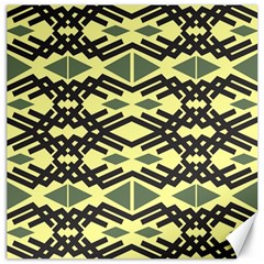 Abstract Pattern Geometric Backgrounds Canvas 12  X 12  by Eskimos