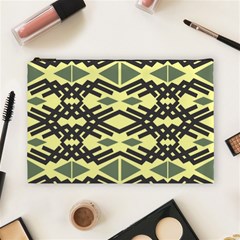 Abstract Pattern Geometric Backgrounds Cosmetic Bag (large) by Eskimos