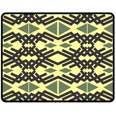 Abstract Pattern Geometric Backgrounds Fleece Blanket (medium)  by Eskimos