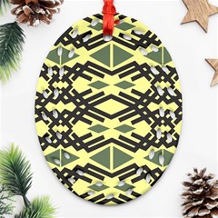 Abstract Pattern Geometric Backgrounds Ornament (oval Filigree) by Eskimos