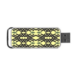 Abstract Pattern Geometric Backgrounds Portable Usb Flash (two Sides) by Eskimos