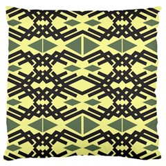 Abstract Pattern Geometric Backgrounds Standard Flano Cushion Case (one Side) by Eskimos