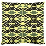 Abstract pattern geometric backgrounds Large Flano Cushion Case (Two Sides) Front