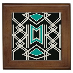 Abstract Pattern Geometric Backgrounds  Framed Tile