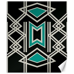 Abstract Pattern Geometric Backgrounds  Canvas 8  X 10  by Eskimos