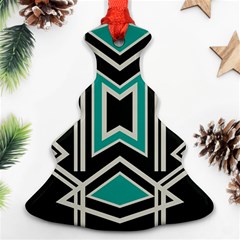 Abstract Pattern Geometric Backgrounds  Ornament (christmas Tree) 