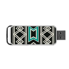 Abstract Pattern Geometric Backgrounds  Portable Usb Flash (two Sides) by Eskimos