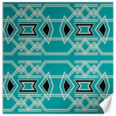 Abstract Pattern Geometric Backgrounds  Canvas 12  X 12  by Eskimos