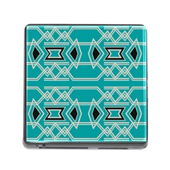 Abstract Pattern Geometric Backgrounds  Memory Card Reader (square 5 Slot)