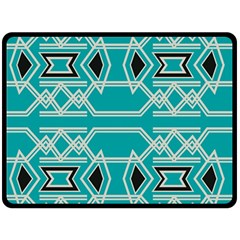 Abstract Pattern Geometric Backgrounds  Fleece Blanket (large)  by Eskimos