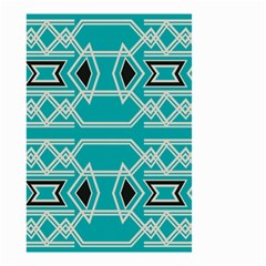 Abstract Pattern Geometric Backgrounds  Small Garden Flag (two Sides) by Eskimos