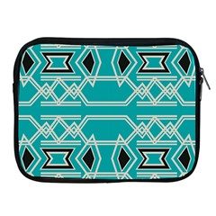 Abstract Pattern Geometric Backgrounds  Apple Ipad 2/3/4 Zipper Cases by Eskimos