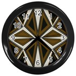 Sp 1589 Wall Clock (Black) Front