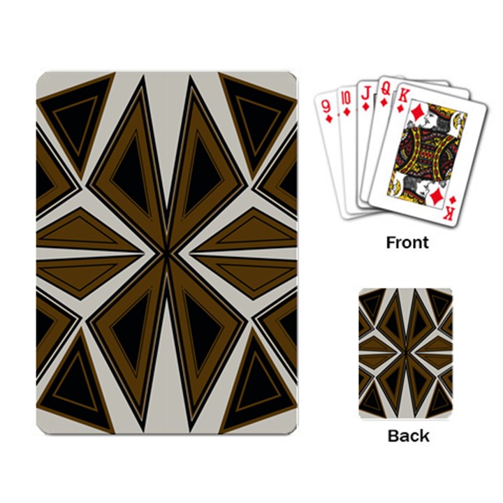 Sp 1589 Playing Cards Single Design (Rectangle)