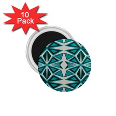 Abstract Pattern Geometric Backgrounds  1 75  Magnets (10 Pack)  by Eskimos