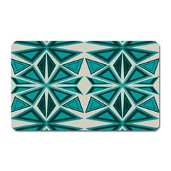 Abstract Pattern Geometric Backgrounds  Magnet (rectangular) by Eskimos