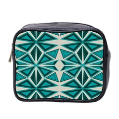 Abstract Pattern Geometric Backgrounds  Mini Toiletries Bag (two Sides) by Eskimos