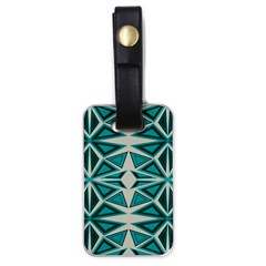 Abstract Pattern Geometric Backgrounds  Luggage Tag (one Side) by Eskimos