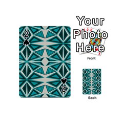 Abstract Pattern Geometric Backgrounds  Playing Cards 54 Designs (mini) by Eskimos