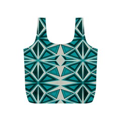 Abstract Pattern Geometric Backgrounds  Full Print Recycle Bag (s) by Eskimos