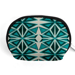 Abstract Pattern Geometric Backgrounds  Accessory Pouch (medium) by Eskimos