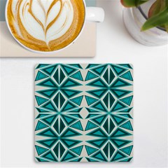 Abstract Pattern Geometric Backgrounds  Uv Print Square Tile Coaster 