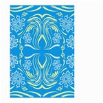 Folk flowers print Floral pattern Ethnic art Small Garden Flag (Two Sides) Front