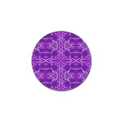 Folk Flowers Print Floral Pattern Ethnic Art Golf Ball Marker by Eskimos