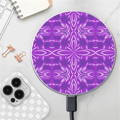 Folk Flowers Print Floral Pattern Ethnic Art Wireless Charger by Eskimos