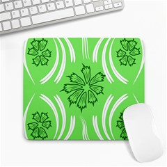 Folk flowers print Floral pattern Ethnic art Large Mousepads