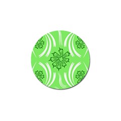 Folk flowers print Floral pattern Ethnic art Golf Ball Marker