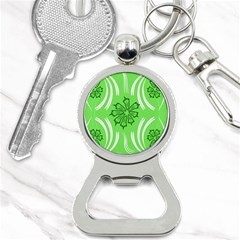 Folk Flowers Print Floral Pattern Ethnic Art Bottle Opener Key Chain by Eskimos