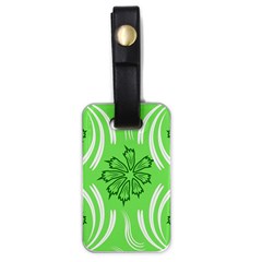 Folk flowers print Floral pattern Ethnic art Luggage Tag (one side)