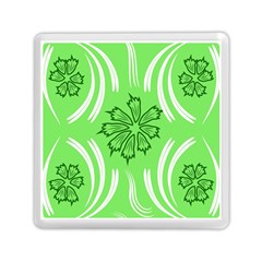 Folk flowers print Floral pattern Ethnic art Memory Card Reader (Square)