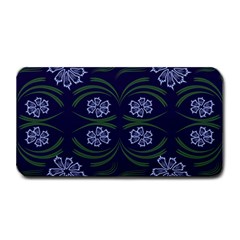 Folk Flowers Print Floral Pattern Ethnic Art Medium Bar Mats by Eskimos