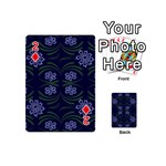 Folk flowers print Floral pattern Ethnic art Playing Cards 54 Designs (Mini) Front - Diamond2