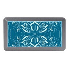 Folk Flowers Print Floral Pattern Ethnic Art Memory Card Reader (mini) by Eskimos