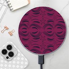 Folk Flowers Print Floral Pattern Ethnic Art Wireless Charger by Eskimos