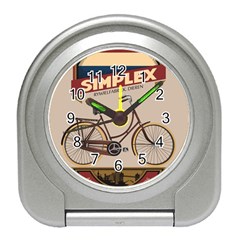 Simplex Bike 001 Design By Trijava Travel Alarm Clock by nate14shop