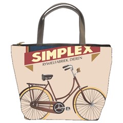 Simplex Bike 001 Design By Trijava Bucket Bag by nate14shop